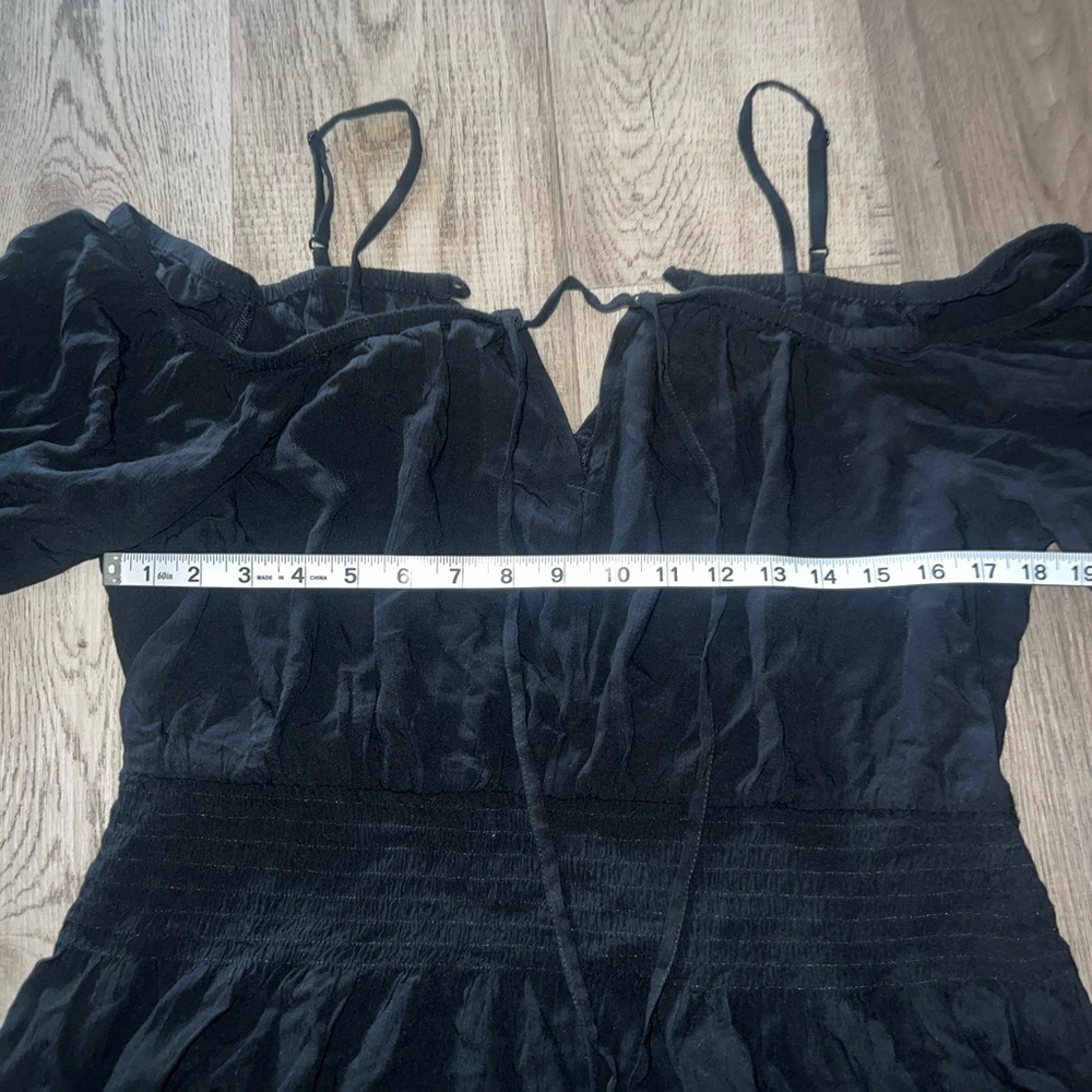 NWT Old Navy Elegant Black Off-Shoulder Dress XL - Picture 8 of 11